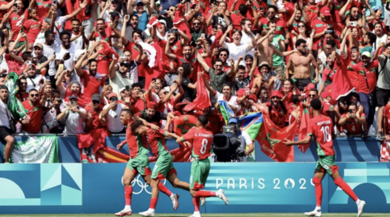 Morocco Argentina game at paris olympics 2024