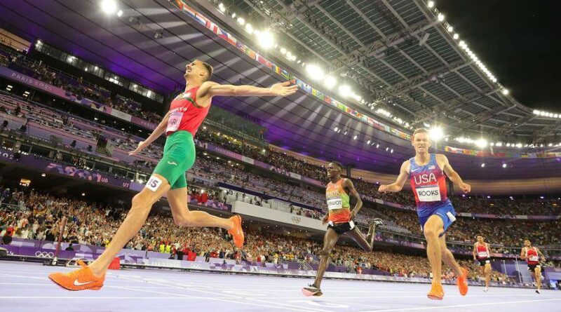 El Bakkali Wins Gold in Thrilling 3000m Steeplechase at Paris 2024