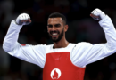 Tunisia as Katoussi won his gold medal